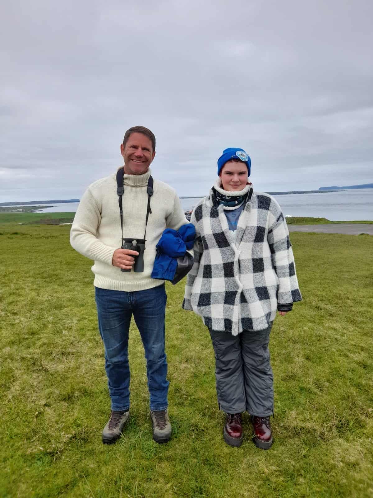 Steve Backshall and Ella Pringle